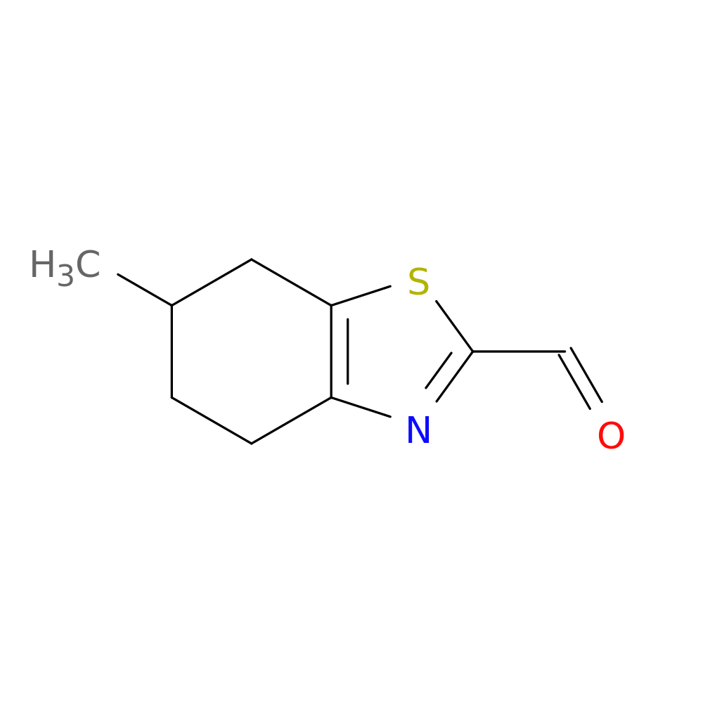 6-methyl-4,5,6,7-tetrahydro-1,3-benzothiazole-2-carbaldehyde
