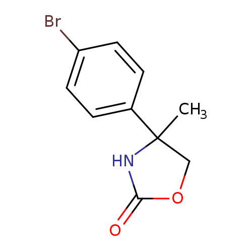 4-(4-bromophenyl)-4-methyl-1,3-oxazolidin-2-one