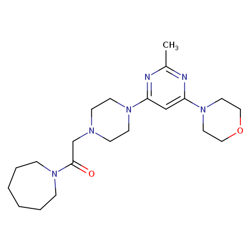 1-(azepan-1-yl)-2-{4-[2-methyl-6-(morpholin-4-yl)pyrimidin-4-yl]piperazin-1-yl}ethan-1-one