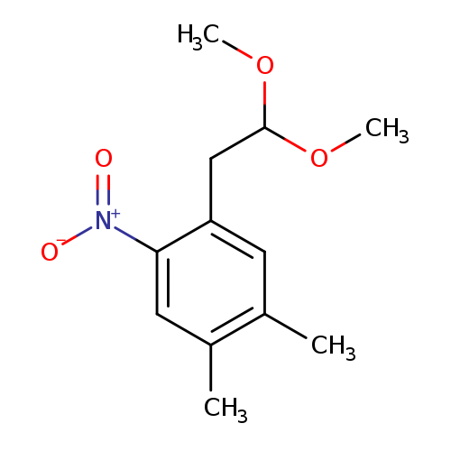 1-(2,2-dimethoxyethyl)-4,5-dimethyl-2-nitrobenzene