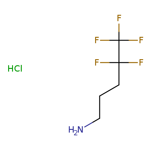 4,4,5,5,5-pentafluoropentan-1-amine hydrochloride