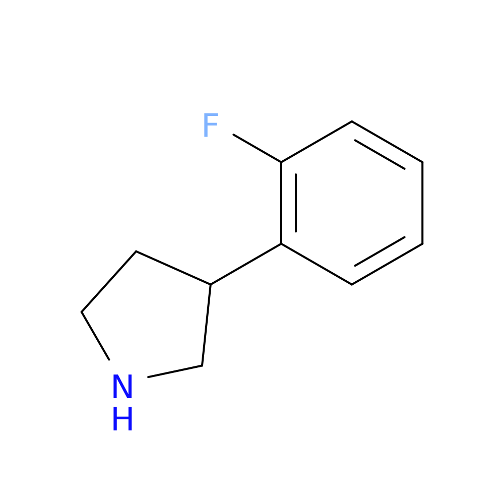 3-(2-Fluorophenyl)pyrrolidine