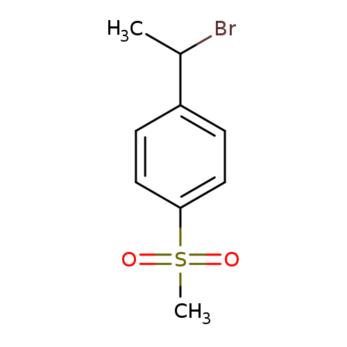1-(1-bromoethyl)-4-methanesulfonylbenzene