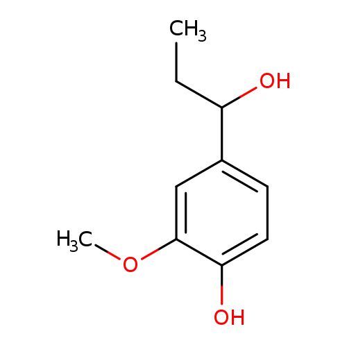 4-(1-Hydroxypropyl)-2-methoxyphenol