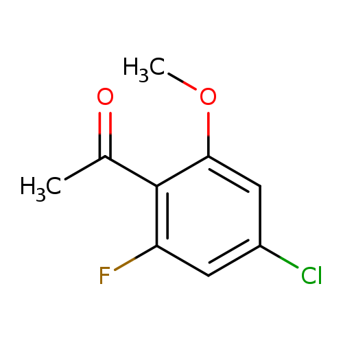 Ethanone, 1-(4-chloro-2-fluoro-6-methoxyphenyl)-