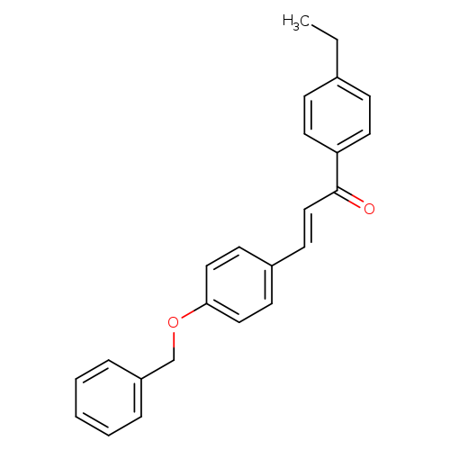 (2E)-3-[4-(benzyloxy)phenyl]-1-(4-ethylphenyl)prop-2-en-1-one