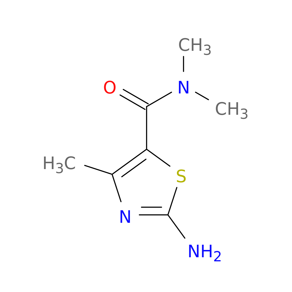 2-amino-N,N,4-trimethyl-1,3-thiazole-5-carboxamide