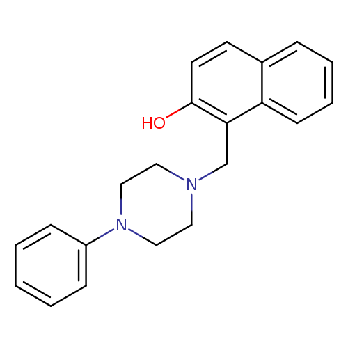 1-[(4-phenylpiperazin-1-yl)methyl]naphthalen-2-ol