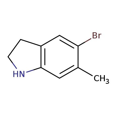 5-Bromo-2,3-dihydro-6-methyl-1H-indole