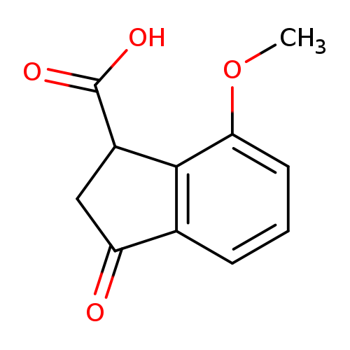 7-Methoxy-3-oxo-indan-1-carboxylic acid