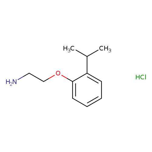 1-(2-Aminoethoxy)-2-(propan-2-yl)benzene hydrochloride