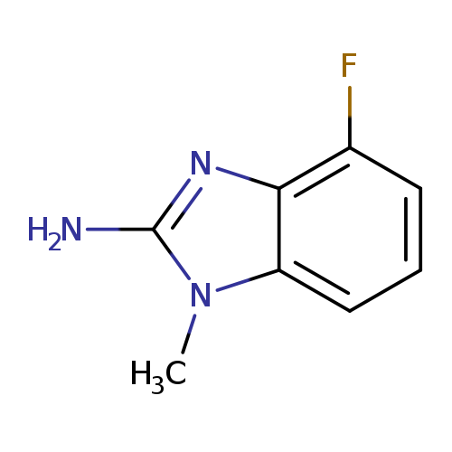4-fluoro-1-methylbenzimidazol-2-amine