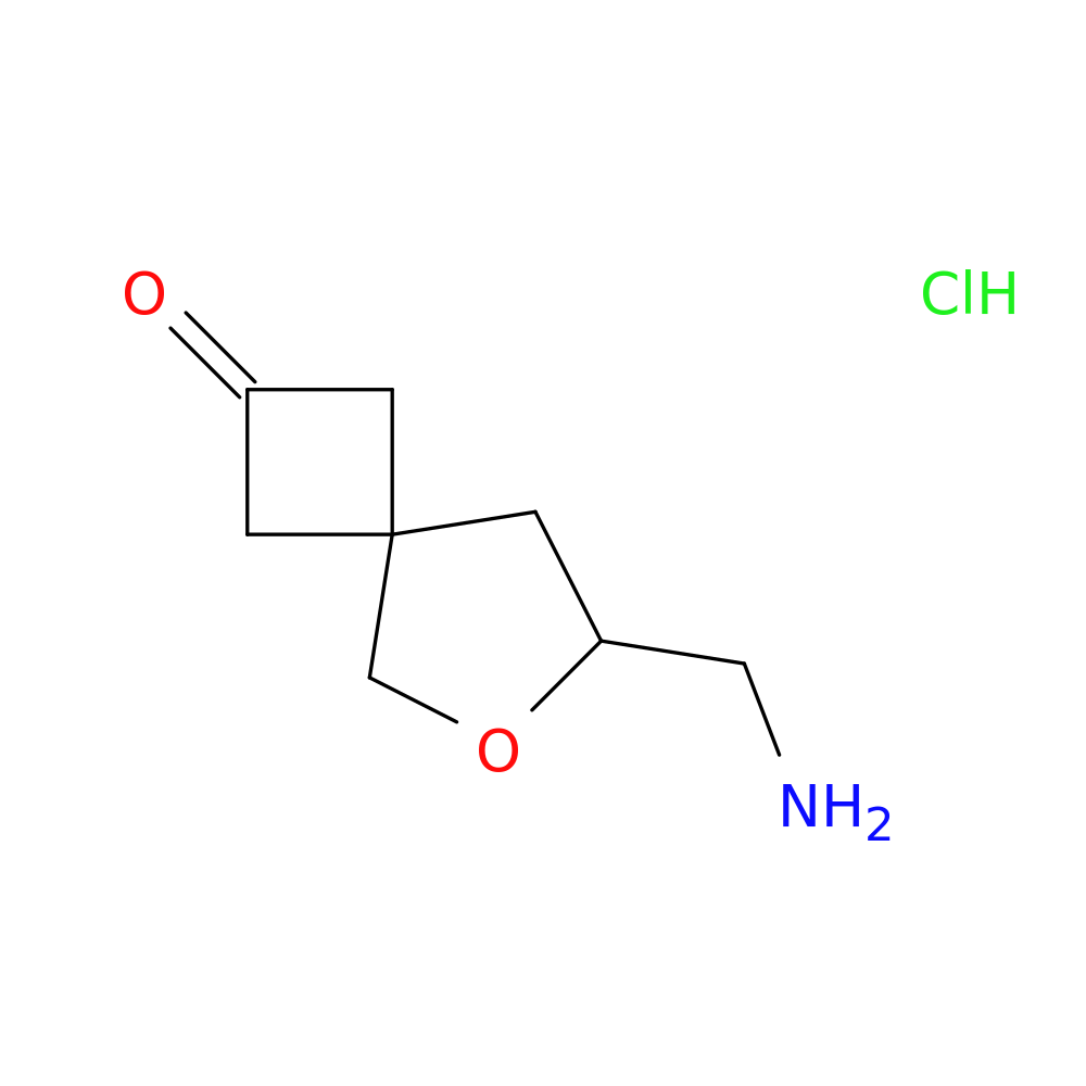 7-(aminomethyl)-6-oxaspiro[3.4]octan-2-one hydrochloride