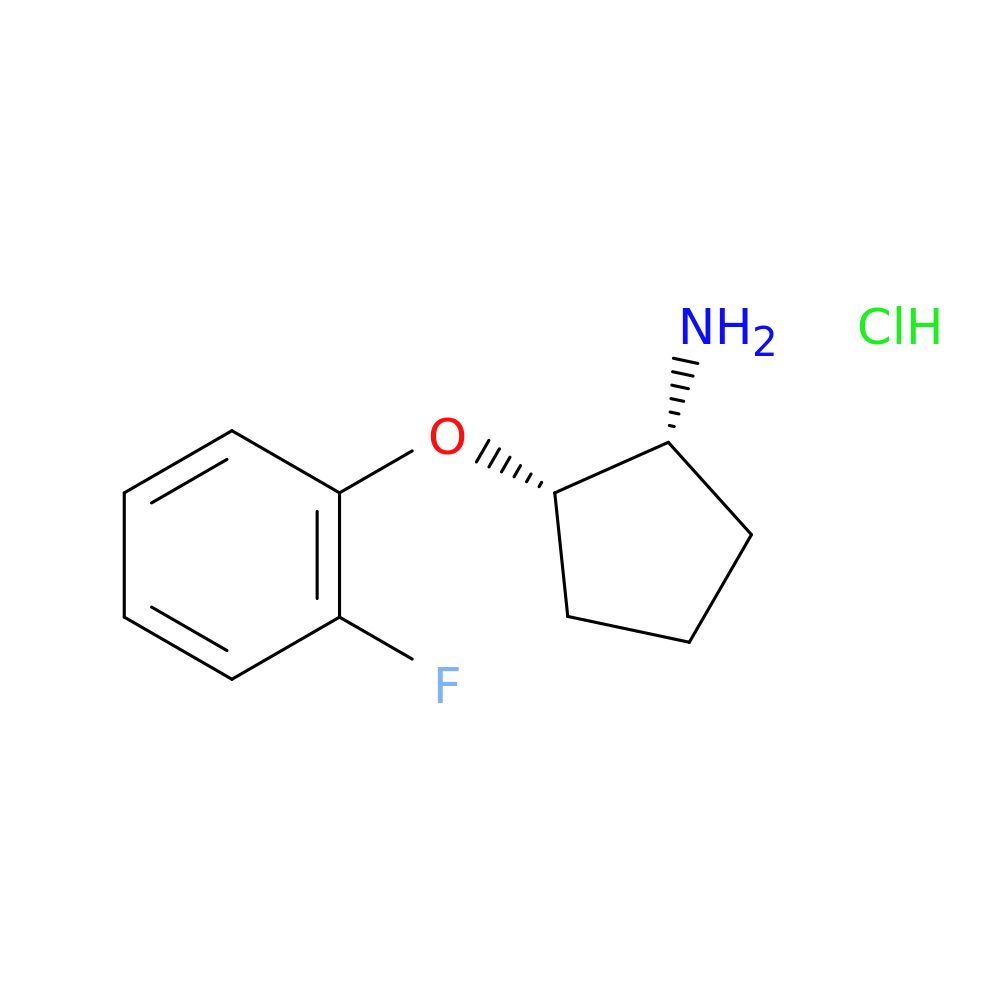 rac-(1R,2S)-2-(2-fluorophenoxy)cyclopentan-1-amine hydrochloride