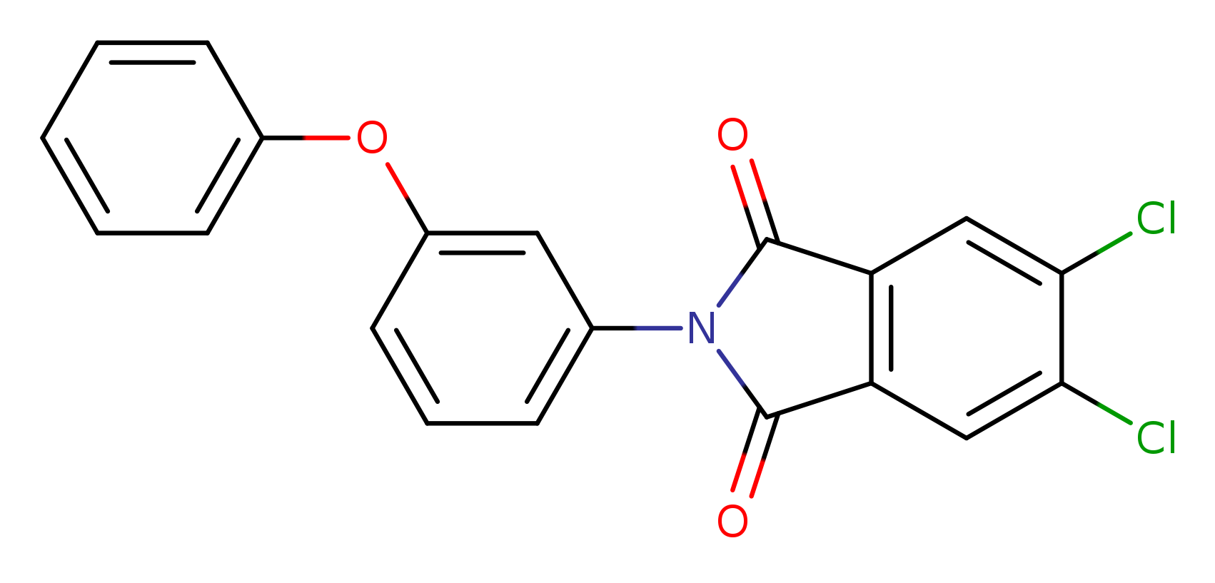 5,6-dichloro-2-(3-phenoxyphenyl)-2,3-dihydro-1H-isoindole-1,3-dione