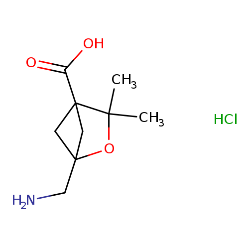1-(aminomethyl)-3,3-dimethyl-2-oxabicyclo[2.1.1]hexane-4-carboxylic acid hydrochloride