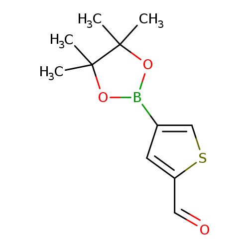 4-(4,4,5,5-Tetramethyl-1,3,2-dioxaborolan-2-yl)thiophene-2-carbaldehyde