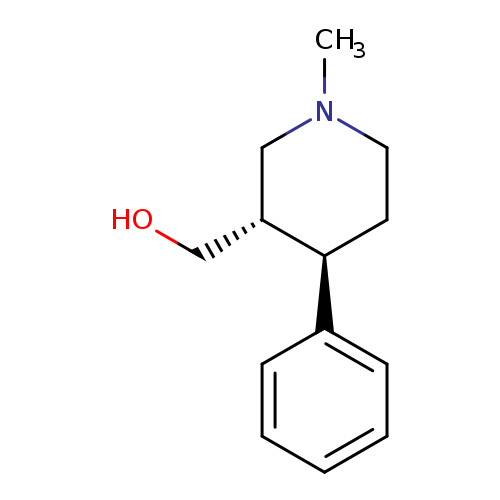 3-Piperidinemethanol, 1-methyl-4-phenyl-, (3S,4R)-