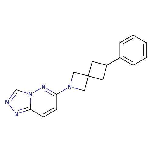 6-phenyl-2-{[1,2,4]triazolo[4,3-b]pyridazin-6-yl}-2-azaspiro[3.3]heptane