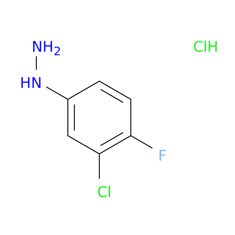 3-Chloro-4-fluorophenylhydrazine hydrochloride