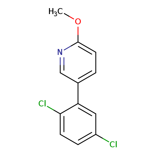 5-(2,5-Dichlorophenyl)-2-methoxypyridine