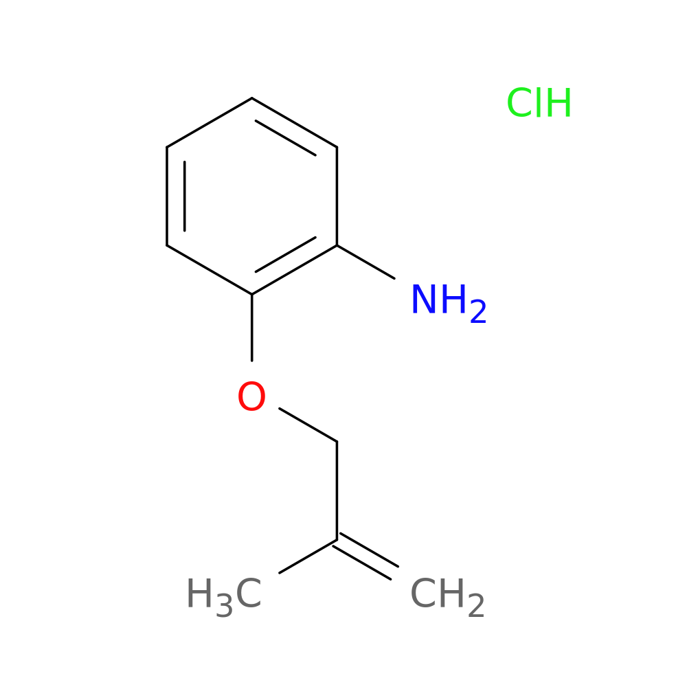 {2-[(2-methyl-2-propen-1-yl)oxy]phenyl}amine hydrochloride