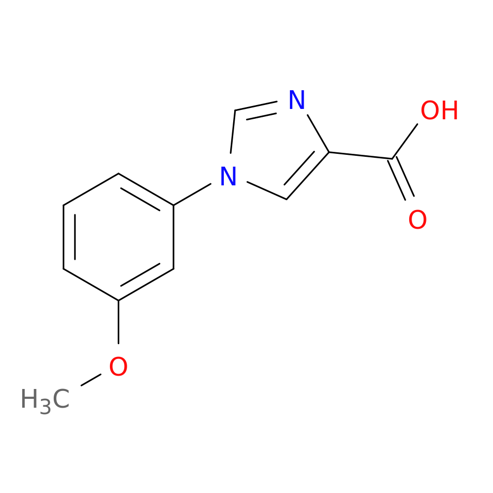 1-(3-Methoxyphenyl)-1H-imidazole-4-carboxylic acid