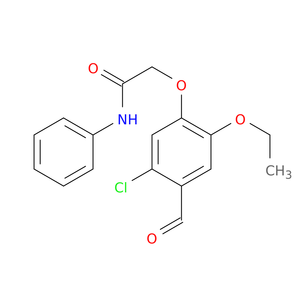 2-(5-chloro-2-ethoxy-4-formylphenoxy)-N-phenylacetamide