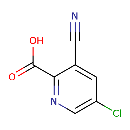5-chloro-3-cyanopyridine-2-carboxylic acid