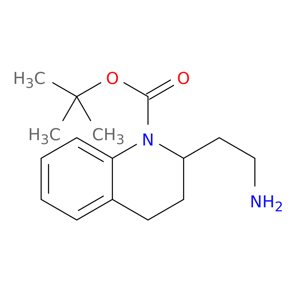 tert-butyl 2-(2-aminoethyl)-1,2,3,4-tetrahydroquinoline-1-carboxylate
