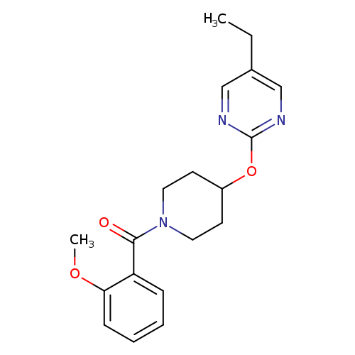 5-ethyl-2-{[1-(2-methoxybenzoyl)piperidin-4-yl]oxy}pyrimidine