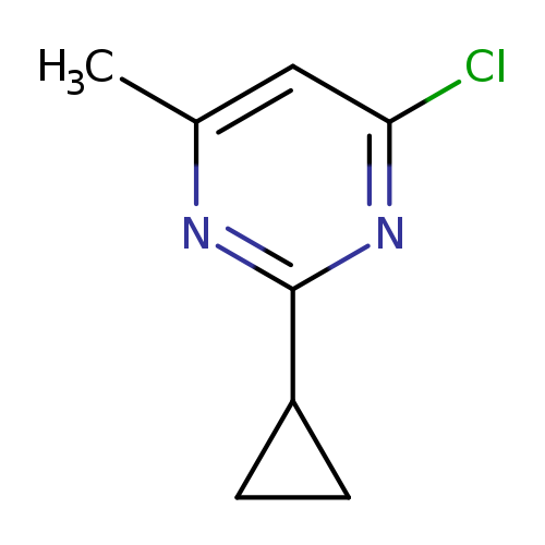 4-Chloro-2-cyclopropyl-6-methylpyrimidine