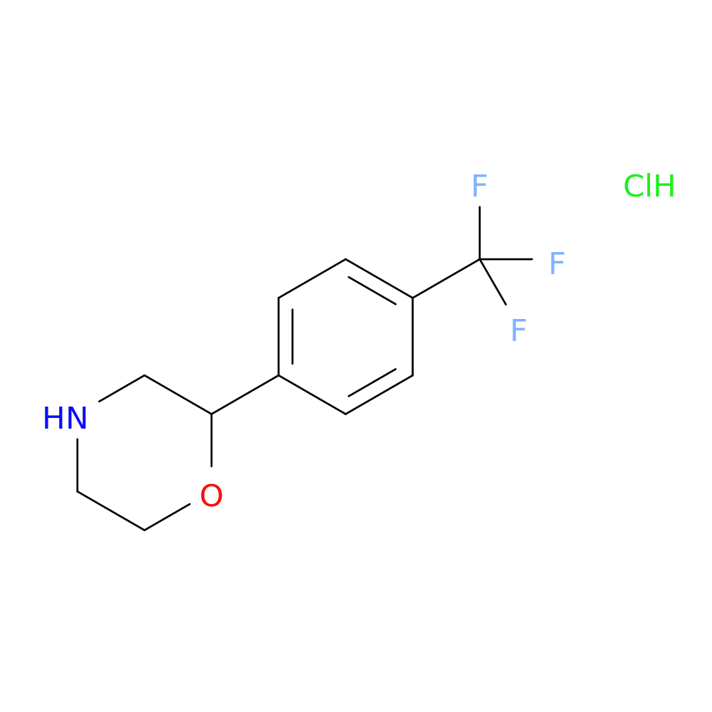 2-(4-(trifluoromethyl)phenyl)morpholine hydrochloride