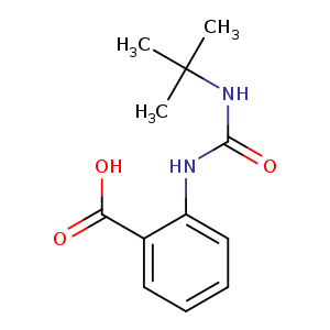 2-(((tert-butylamino)carbonyl)amino)benzoic acid