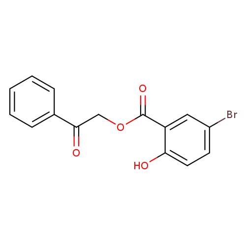 2-oxo-2-phenylethyl 5-bromo-2-hydroxybenzoate