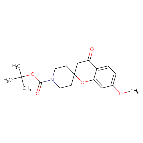tert-Butyl 7-methoxy-4-oxospiro[chroman-2,4'-piperidine]-1'-carboxylate