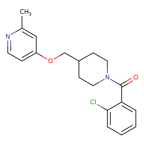 4-{[1-(2-chlorobenzoyl)piperidin-4-yl]methoxy}-2-methylpyridine