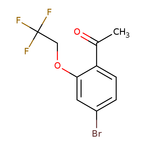 1-[4-Bromo-2-(2,2,2-trifluoro-ethoxy)-phenyl]-ethanone