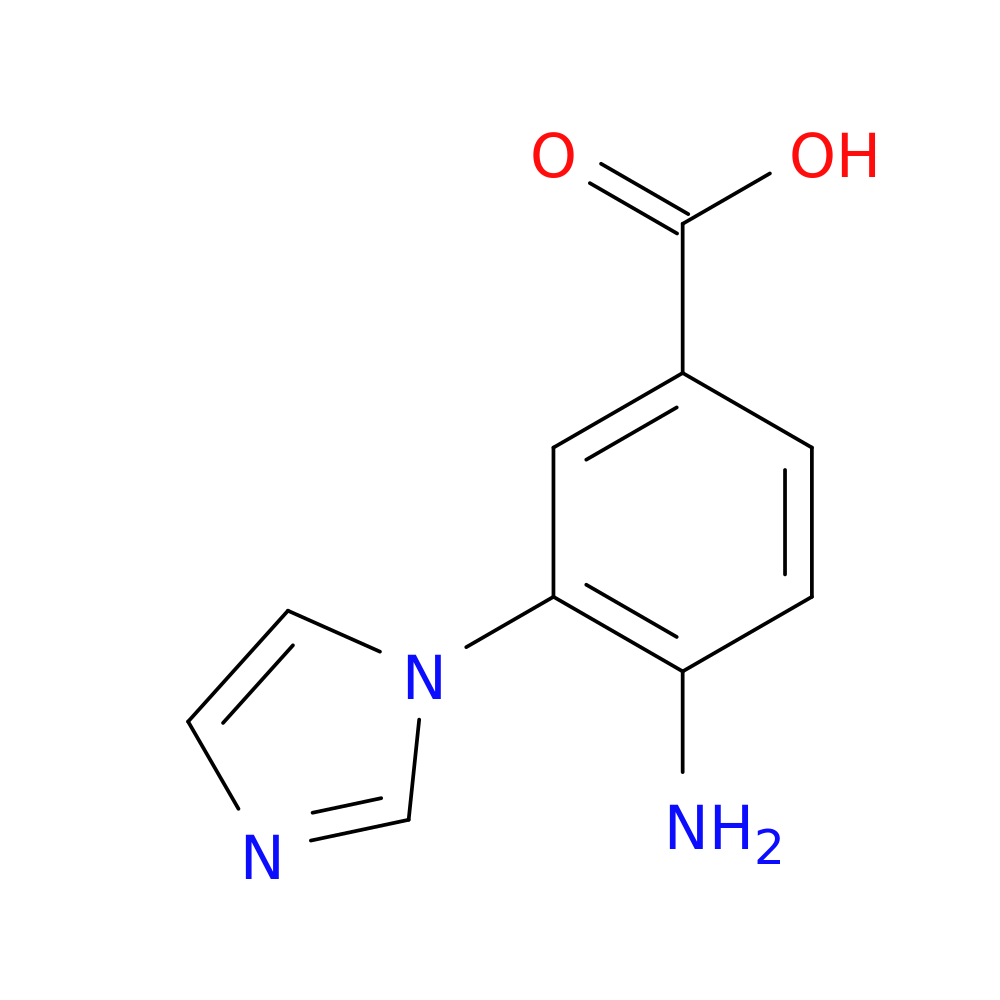 4-amino-3-(1H-imidazol-1-yl)benzoic acid