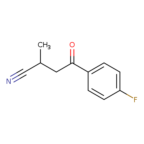 4-(4-fluorophenyl)-2-methyl-4-oxobutanenitrile