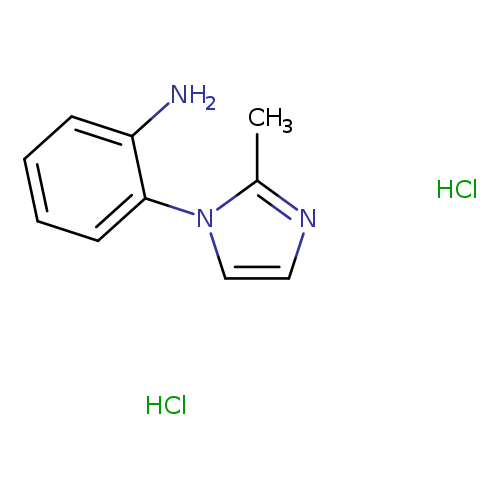 2-(2-methyl-1H-imidazol-1-yl)aniline dihydrochloride