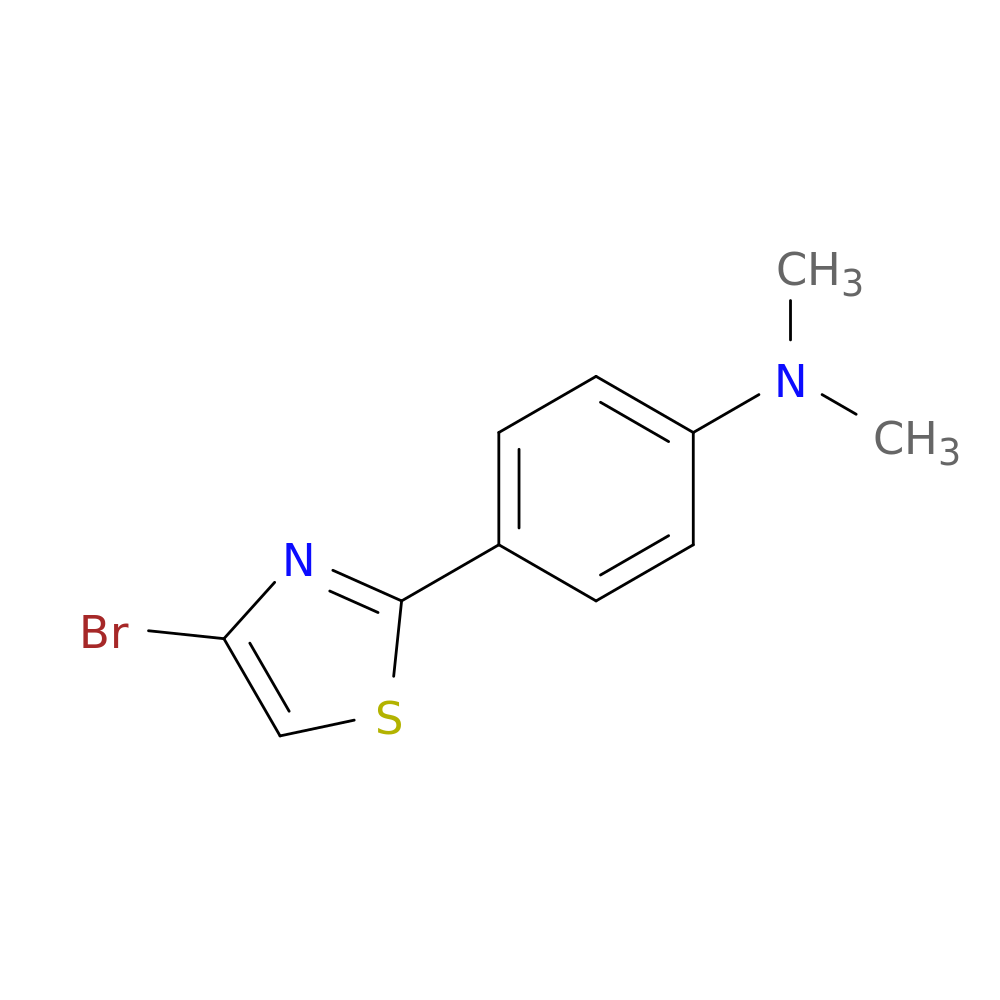 4-(4-bromothiazol-2-yl)-N,N-dimethylaniline