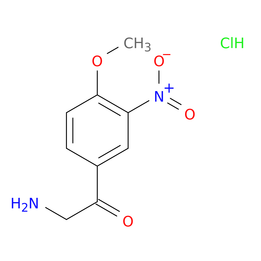 2-amino-1-(4-methoxy-3-nitrophenyl)ethan-1-one hydrochloride
