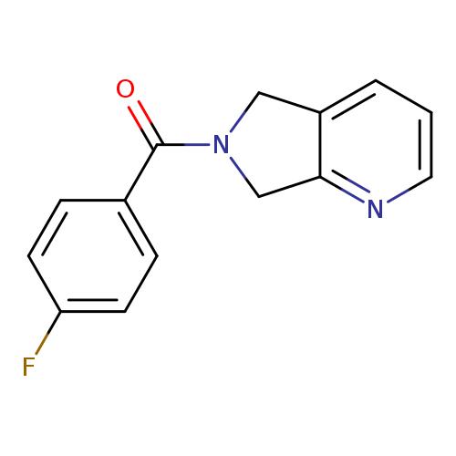 6-(4-fluorobenzoyl)-5H,6H,7H-pyrrolo[3,4-b]pyridine