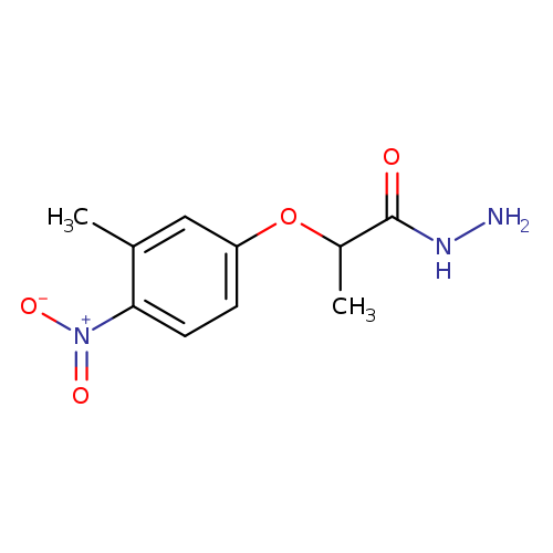2-(3-Methyl-4-nitrophenoxy)propanohydrazide