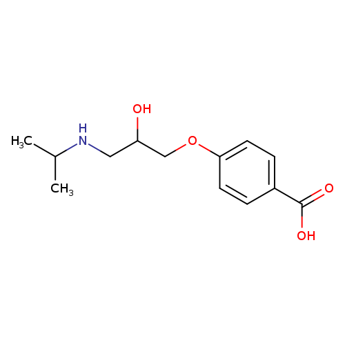 Benzoic acid,4-[2-hydroxy-3-[(1-methylethyl)amino]propoxy]-