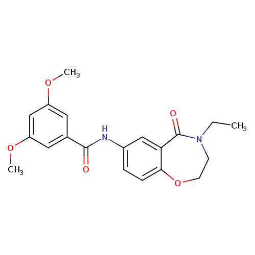 N-(4-ethyl-5-oxo-2,3,4,5-tetrahydro-1,4-benzoxazepin-7-yl)-3,5-dimethoxybenzamide