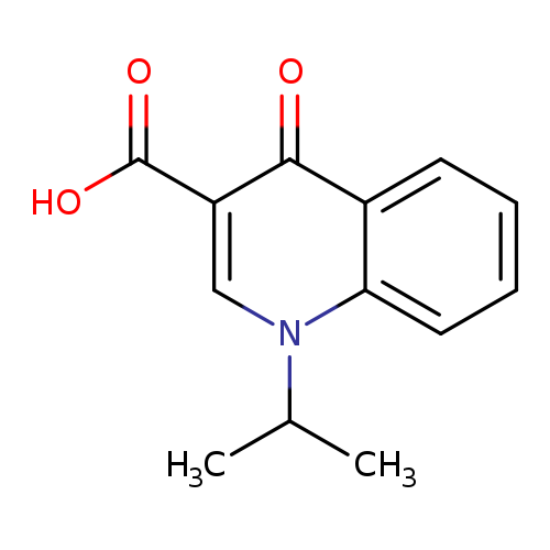 1-Isopropyl-4-oxo-1,4-dihydro-3-quinolinecarboxylic acid