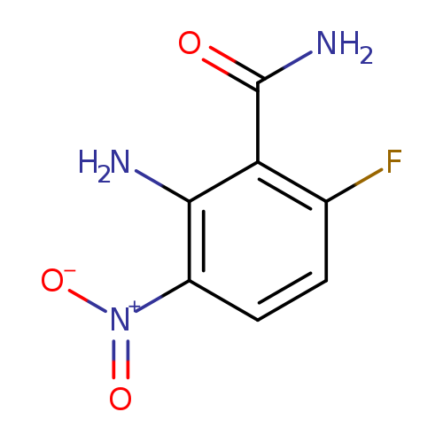 2-Amino-6-fluoro-3-nitrobenzamide