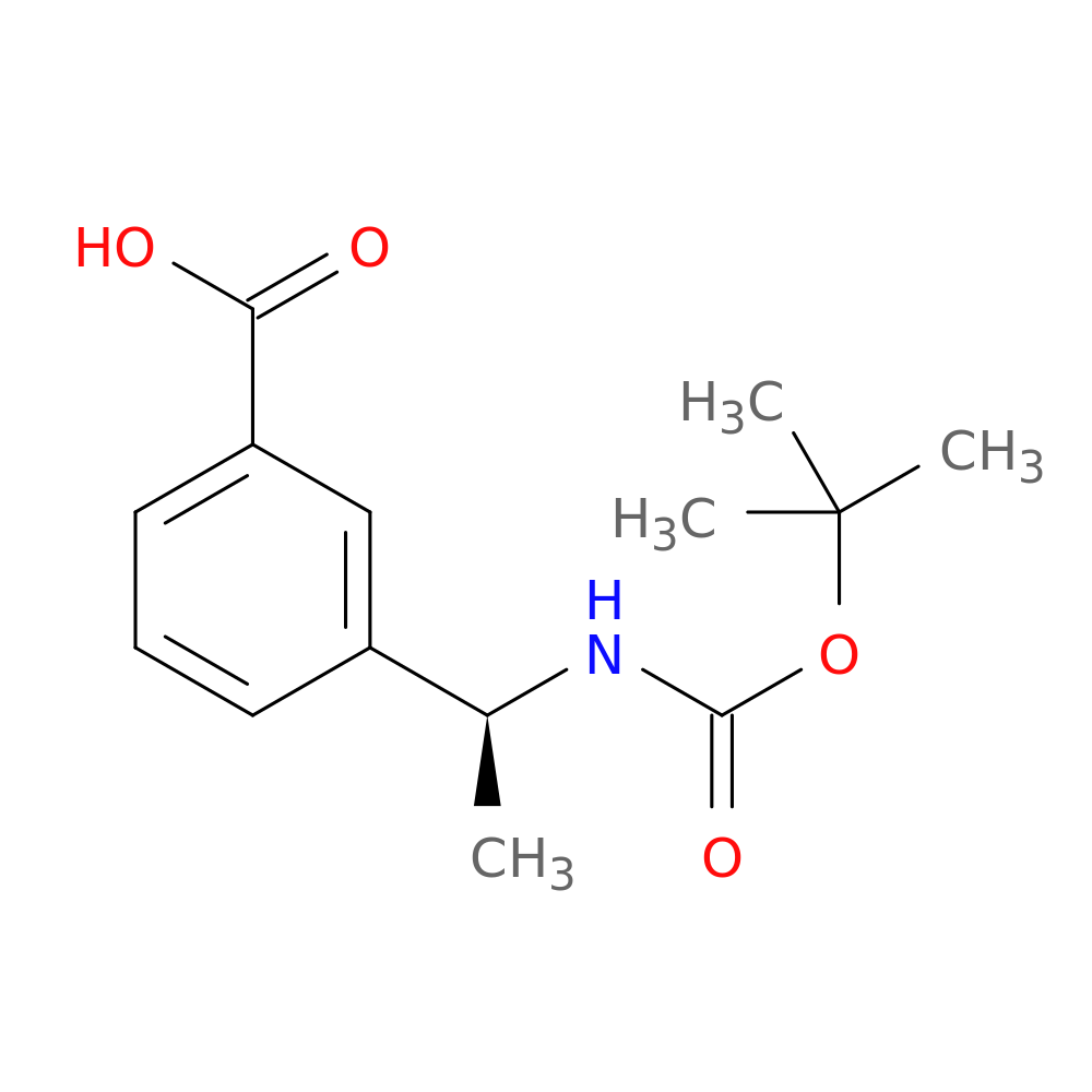 (S)-3-(1-((tert-Butoxycarbonyl)amino)ethyl)benzoic acid